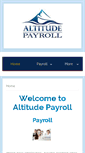 Mobile Screenshot of altitudepayroll.com